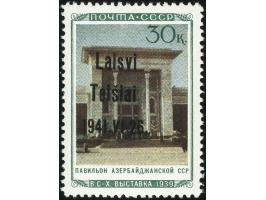 Aserbaidschanische SSR 30 K., postfrisch, winziger Knitter, sonst tadellos, Fotoattest Huylmans BPP