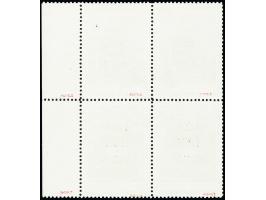 Armenische SSR 30K. und Kirgisische SSR 30K. im Zusammendruck-Viererblock mit rechtem Seitenrand, sauber und zentrisch und ge