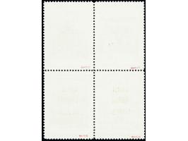 Aserbaidschanische, Armenische, Tadschikischi und Kirgisische SSR 30 K. im Viererblock als Herzstück des Bogens, die beiden o