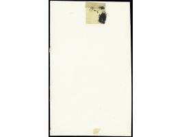 Kirgisische SSR 30 K. aus der rechten unteren Bogenecke, ​sauber mit Stempel "TELSIAI 13.VIII.41" auf Briefstück, Auflage nur