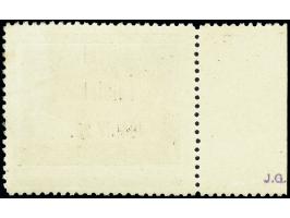 Landwirtschafts-Ausstellung 15K., linkes Seitenrandstück mit Aufdruckfehler "IV statt VI in der Datumsangabe", sauber mit Tei