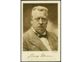 1929, Weltrundfahrt, deutsche Post von der Rückfahrt mit Abwurf Basel, Eckener-Karte mit Steinadler 2 Mark mit Bordpoststempe