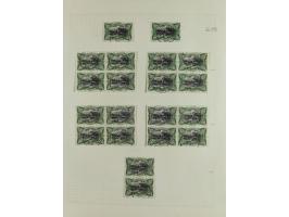 1894/1961 (ca.), ungebrauchte, gebrauchte und Briefe Sammlung, inkl. Ganzsachen, einige bessere Stücke wie z.B. 15 c. Antwort