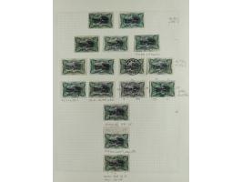 1894/1961 (ca.), ungebrauchte, gebrauchte und Briefe Sammlung, inkl. Ganzsachen, einige bessere Stücke wie z.B. 15 c. Antwort