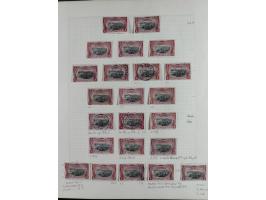 1894/1961 (ca.), ungebrauchte, gebrauchte und Briefe Sammlung, inkl. Ganzsachen, einige bessere Stücke wie z.B. 15 c. Antwort