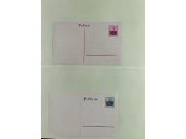 1914/18, postfrische und ungebrauchte Sammlung, dabei viele Farben und Aufdruckvariante wie z.B. Belgien Mi.-Nr. 16bII, 24IB,