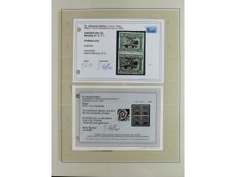 1914/18, postfrische und ungebrauchte Sammlung, dabei viele Farben und Aufdruckvariante wie z.B. Belgien Mi.-Nr. 16bII, 24IB,