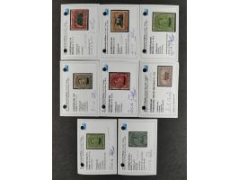 1914/18, postfrische und ungebrauchte Sammlung, dabei viele Farben und Aufdruckvariante wie z.B. Belgien Mi.-Nr. 16bII, 24IB,