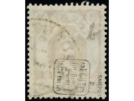 1922, kleines Staatswappen 3 M. (dunkel)karminrot (bräunlichkarmin quarzend) mit zeitgerechter Entwertung “DANZIG (*1n) 12.12