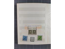 1850/1918 (ca.), postfrische, ungebrauchte und gestempelte Partie in vier Steckbüchern, dabei Stempel, Besonderheiten, ungezä