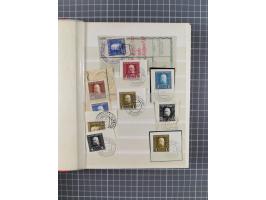 1850/1918 (ca.), postfrische, ungebrauchte und gestempelte Partie in vier Steckbüchern, dabei Stempel, Besonderheiten, ungezä