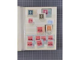 1850/1918 (ca.), postfrische, ungebrauchte und gestempelte Partie in vier Steckbüchern, dabei Stempel, Besonderheiten, ungezä