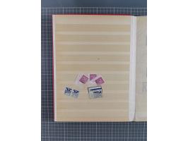 1850/1918 (ca.), postfrische, ungebrauchte und gestempelte Partie in vier Steckbüchern, dabei Stempel, Besonderheiten, ungezä