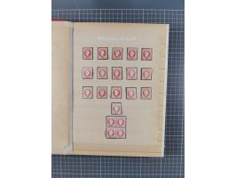 1850/1918 (ca.), postfrische, ungebrauchte und gestempelte Partie in vier Steckbüchern, dabei Stempel, Besonderheiten, ungezä