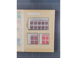 1850/1918 (ca.), postfrische, ungebrauchte und gestempelte Partie in vier Steckbüchern, dabei Stempel, Besonderheiten, ungezä