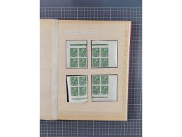 1850/1918 (ca.), postfrische, ungebrauchte und gestempelte Partie in vier Steckbüchern, dabei Stempel, Besonderheiten, ungezä
