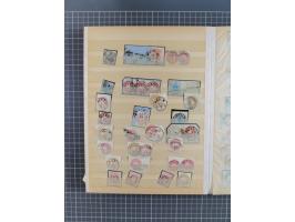 1850/1918 (ca.), postfrische, ungebrauchte und gestempelte Partie in vier Steckbüchern, dabei Stempel, Besonderheiten, ungezä