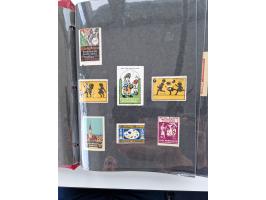 VIGNETTEN: 1896/1960 (ca.), hochinteressanter Bestand mit einigen Tausend Vignetten, Verschluss- und Siegelmarken, später Spe