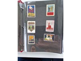 VIGNETTEN: 1896/1960 (ca.), hochinteressanter Bestand mit einigen Tausend Vignetten, Verschluss- und Siegelmarken, später Spe