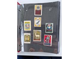 VIGNETTEN: 1896/1960 (ca.), hochinteressanter Bestand mit einigen Tausend Vignetten, Verschluss- und Siegelmarken, später Spe