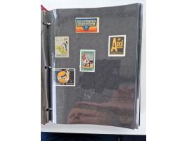 VIGNETTEN: 1896/1960 (ca.), hochinteressanter Bestand mit einigen Tausend Vignetten, Verschluss- und Siegelmarken, später Spe