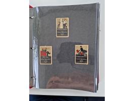 VIGNETTEN: 1896/1960 (ca.), hochinteressanter Bestand mit einigen Tausend Vignetten, Verschluss- und Siegelmarken, später Spe