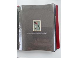 VIGNETTEN: 1896/1960 (ca.), hochinteressanter Bestand mit einigen Tausend Vignetten, Verschluss- und Siegelmarken, später Spe