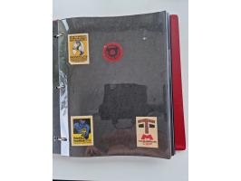 VIGNETTEN: 1896/1960 (ca.), hochinteressanter Bestand mit einigen Tausend Vignetten, Verschluss- und Siegelmarken, später Spe