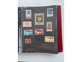 VIGNETTEN: 1896/1960 (ca.), hochinteressanter Bestand mit einigen Tausend Vignetten, Verschluss- und Siegelmarken, später Spe