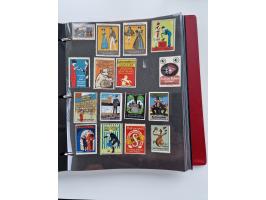 VIGNETTEN: 1896/1960 (ca.), hochinteressanter Bestand mit einigen Tausend Vignetten, Verschluss- und Siegelmarken, später Spe