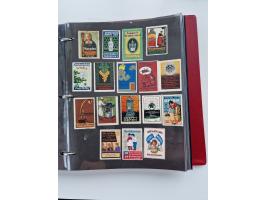 VIGNETTEN: 1896/1960 (ca.), hochinteressanter Bestand mit einigen Tausend Vignetten, Verschluss- und Siegelmarken, später Spe