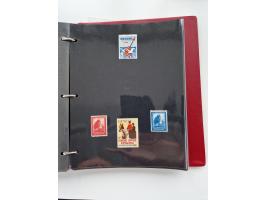 VIGNETTEN: 1896/1960 (ca.), hochinteressanter Bestand mit einigen Tausend Vignetten, Verschluss- und Siegelmarken, später Spe