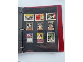 VIGNETTEN: 1896/1960 (ca.), hochinteressanter Bestand mit einigen Tausend Vignetten, Verschluss- und Siegelmarken, später Spe