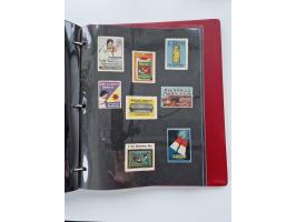 VIGNETTEN: 1896/1960 (ca.), hochinteressanter Bestand mit einigen Tausend Vignetten, Verschluss- und Siegelmarken, später Spe