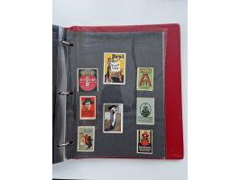 VIGNETTEN: 1896/1960 (ca.), hochinteressanter Bestand mit einigen Tausend Vignetten, Verschluss- und Siegelmarken, später Spe