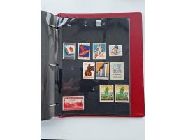 VIGNETTEN: 1896/1960 (ca.), hochinteressanter Bestand mit einigen Tausend Vignetten, Verschluss- und Siegelmarken, später Spe