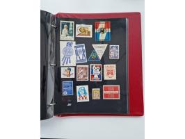 VIGNETTEN: 1896/1960 (ca.), hochinteressanter Bestand mit einigen Tausend Vignetten, Verschluss- und Siegelmarken, später Spe