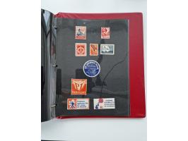 VIGNETTEN: 1896/1960 (ca.), hochinteressanter Bestand mit einigen Tausend Vignetten, Verschluss- und Siegelmarken, später Spe