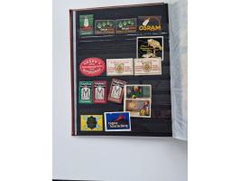 VIGNETTEN: 1896/1960 (ca.), hochinteressanter Bestand mit einigen Tausend Vignetten, Verschluss- und Siegelmarken, später Spe