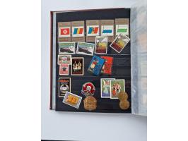 VIGNETTEN: 1896/1960 (ca.), hochinteressanter Bestand mit einigen Tausend Vignetten, Verschluss- und Siegelmarken, später Spe