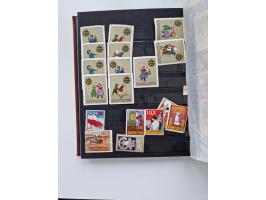 VIGNETTEN: 1896/1960 (ca.), hochinteressanter Bestand mit einigen Tausend Vignetten, Verschluss- und Siegelmarken, später Spe