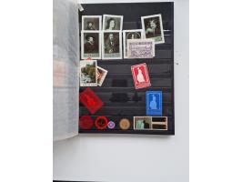 VIGNETTEN: 1896/1960 (ca.), hochinteressanter Bestand mit einigen Tausend Vignetten, Verschluss- und Siegelmarken, später Spe