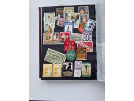 VIGNETTEN: 1896/1960 (ca.), hochinteressanter Bestand mit einigen Tausend Vignetten, Verschluss- und Siegelmarken, später Spe