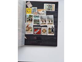 VIGNETTEN: 1896/1960 (ca.), hochinteressanter Bestand mit einigen Tausend Vignetten, Verschluss- und Siegelmarken, später Spe