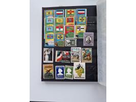 VIGNETTEN: 1896/1960 (ca.), hochinteressanter Bestand mit einigen Tausend Vignetten, Verschluss- und Siegelmarken, später Spe