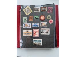 VIGNETTEN: 1896/1960 (ca.), hochinteressanter Bestand mit einigen Tausend Vignetten, Verschluss- und Siegelmarken, später Spe