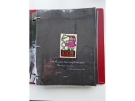 VIGNETTEN: 1896/1960 (ca.), hochinteressanter Bestand mit einigen Tausend Vignetten, Verschluss- und Siegelmarken, später Spe