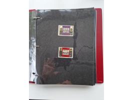 VIGNETTEN: 1896/1960 (ca.), hochinteressanter Bestand mit einigen Tausend Vignetten, Verschluss- und Siegelmarken, später Spe