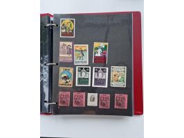 VIGNETTEN: 1896/1960 (ca.), hochinteressanter Bestand mit einigen Tausend Vignetten, Verschluss- und Siegelmarken, später Spe