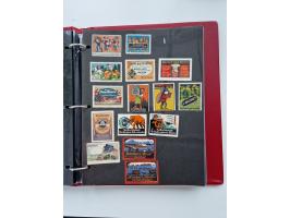 VIGNETTEN: 1896/1960 (ca.), hochinteressanter Bestand mit einigen Tausend Vignetten, Verschluss- und Siegelmarken, später Spe